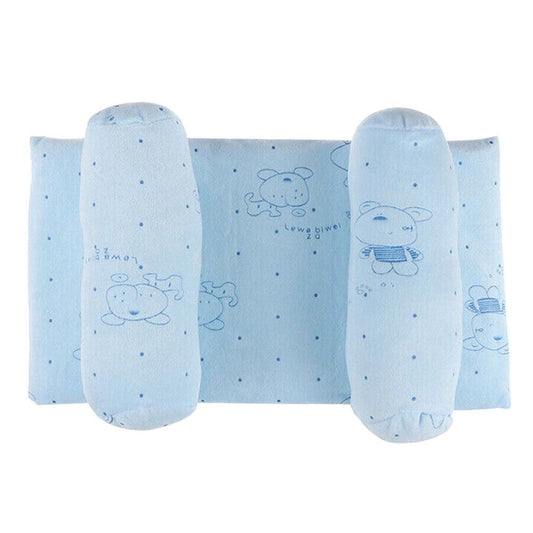 Newborn Baby Head Shaping Pillow – Flat Head Prevention, Soft & Breathable Infant Cushion